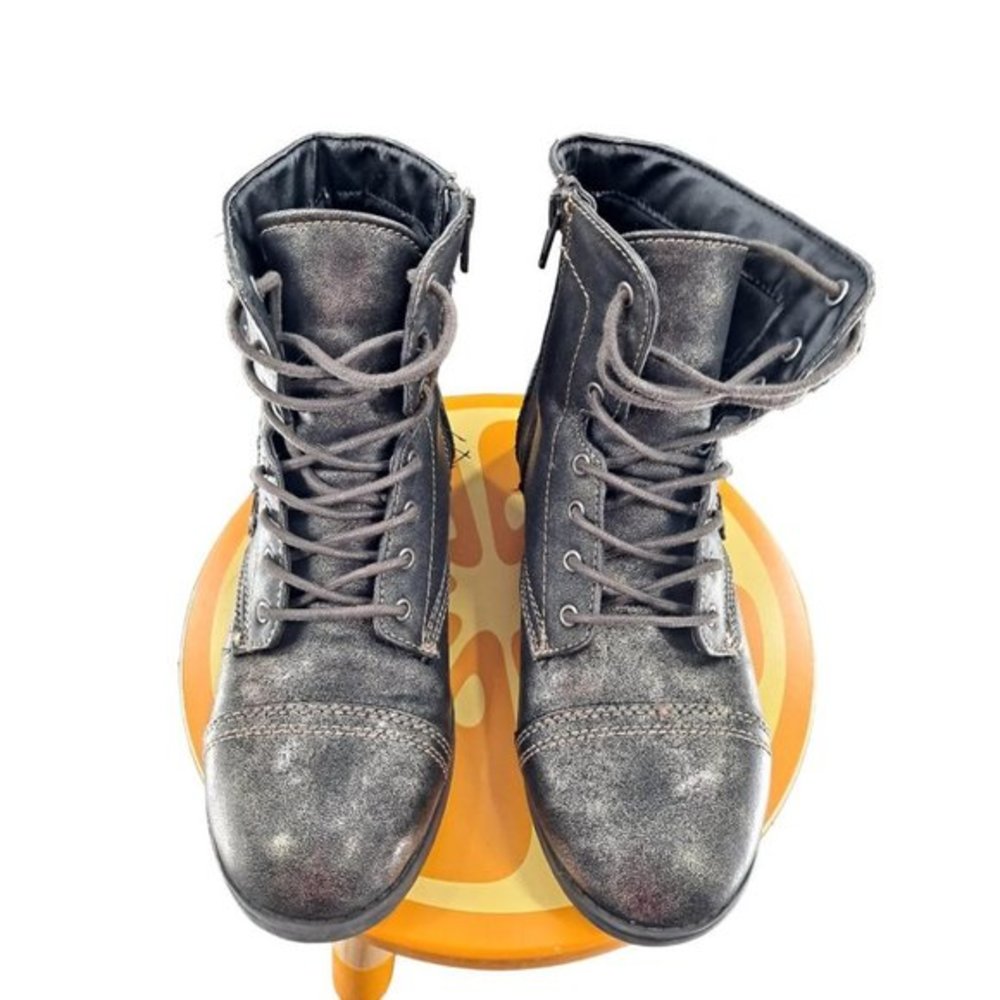 Justice Girls Zip Up‎ Boots Size 7